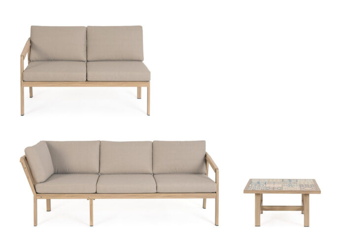 Set Salotto Ang. C-c Kalimera Desert Kd – Bild 5