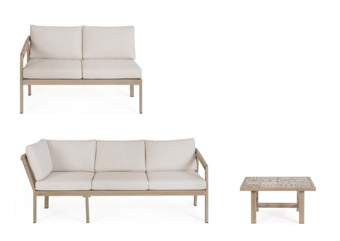 Set Salotto Ang. C-c Kalimera Timber Kd – Bild 6