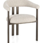 Sedia C-Br Giuditta Bronzo/Sand