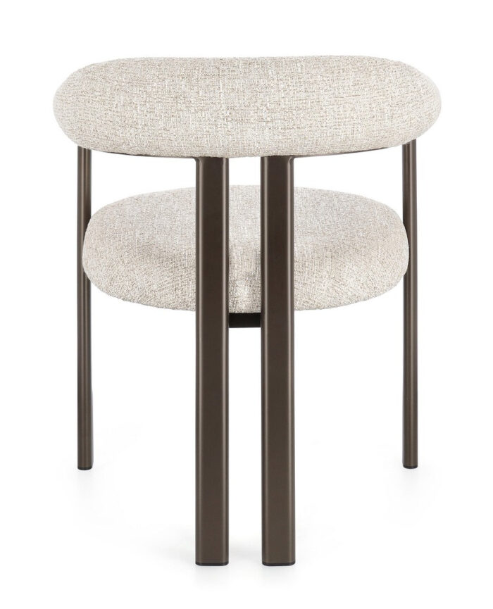 Sedia C-Br Giuditta Bronzo/Sand - Imagen 3