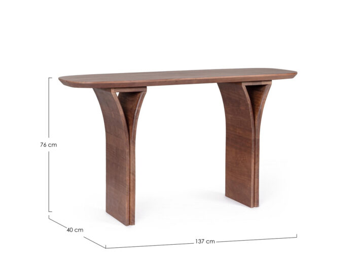 Consolle Dalton Tobacco 137x40 - Image 3
