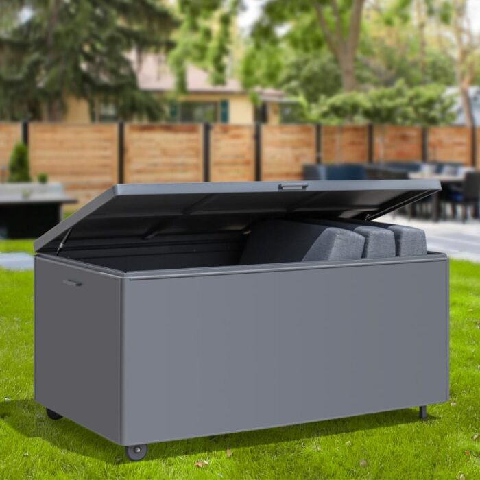 Baule Porta Cuscini Con Ruote Kensington - Image 3