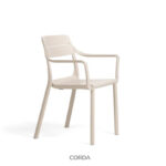 Nardi Sedia Cassia Armchair Colore Corda