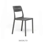 Nardi Sedia Cassia Bistrot Colore Basalto