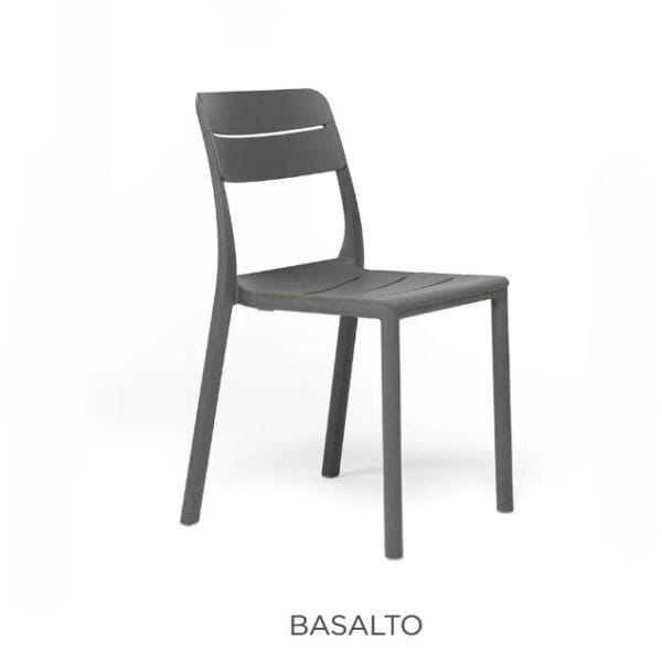immagine 1 nardi nardi sedia cassia bistrot colore basalto ean 8010352221253