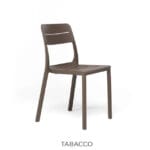 Nardi Sedia Cassia Bistrot Colore Tabacco