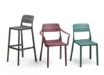 Nardi Sedia Cassia Armchair Colore Basalto – Bild 2