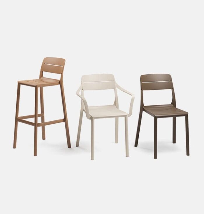 Nardi Sgabello Cassia Stool Colore Tabacco - immagine 3