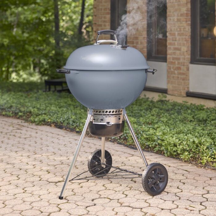 Barbecue A Carbone Master-touch 57cm Blu Ardesia - immagine 2