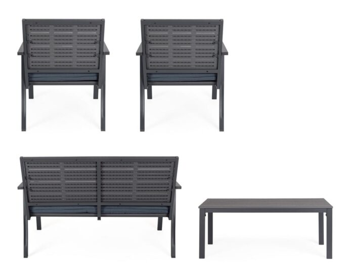 Set4 Salotto C-c Sarita Antracite - immagine 4