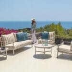 Finn Set 1 Sofa + 2 Poltrona Living + 1 Tavolo Caffè D82 + 1 Tavolo Caffè D58