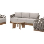 Set4 Salotto New Swipe Bianco/Tortora