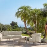 James Set 1 Sofa + 2 Poltrona Living + 1 Tavolo Caffè D58 + 1 Tavolo Caffè D88
