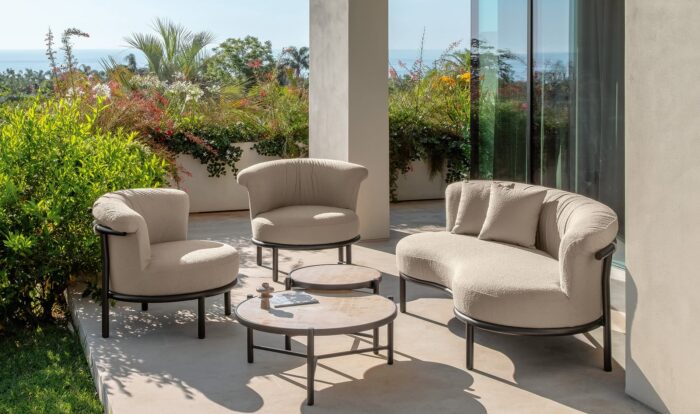 James Set 1 Sofa + 2 Poltrona Living + 1 Tavolo Caffè D58 + 1 Tavolo Caffè D88 – Bild 4