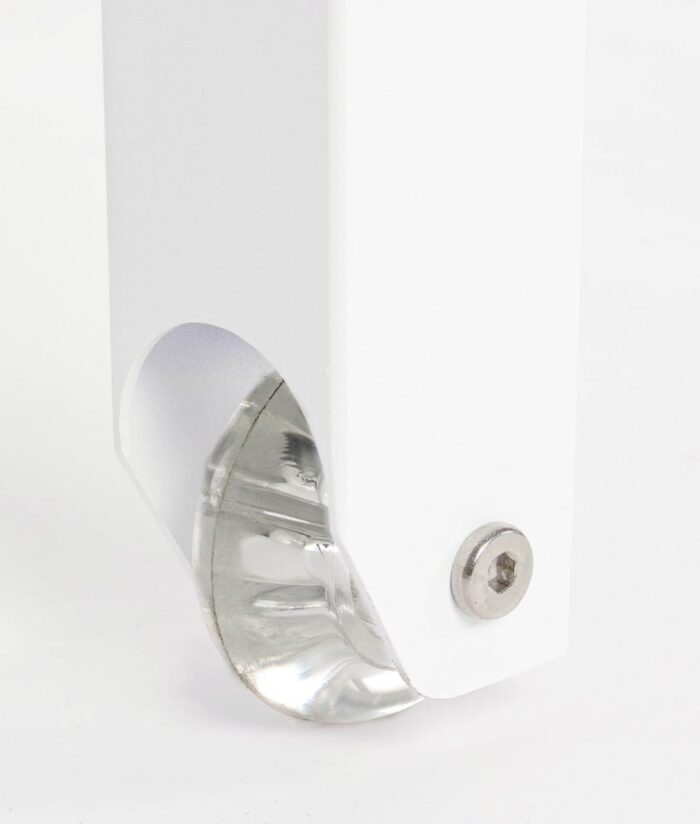 Lettino Imp. C-Ruote Konnor Bianco New Cx21 - immagine 5