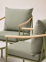 Set4 Salotto Con Cuscini Light Green – Bild 3