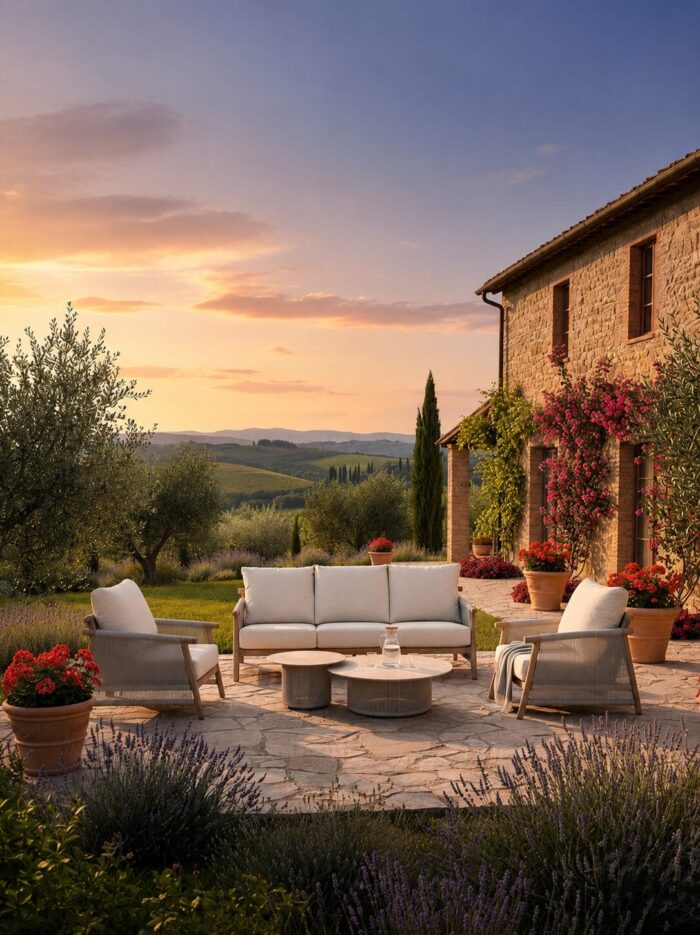 Set5 Salotto Da Giardino Con Cuscini - immagine 17