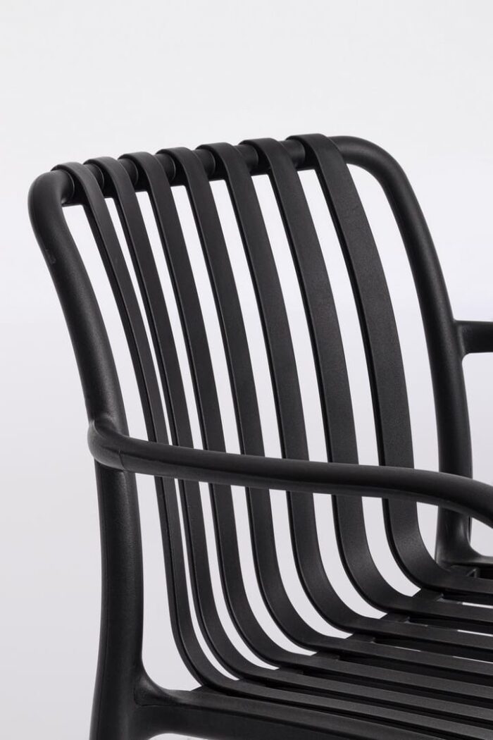 Sedia C-br Billie Nero - Imagen 6