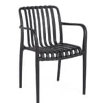 Sedia C-br Billie Nero