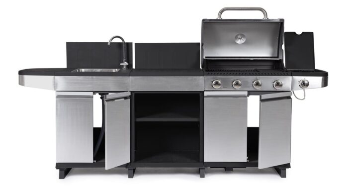 Cucina a Gas Annarita Antracite/Inox - Image 5