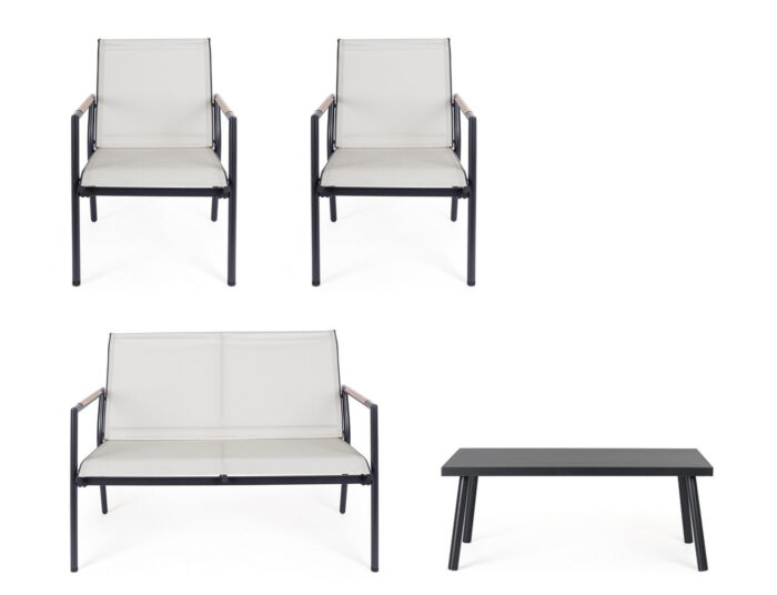 Set4 Salotto Marsala Antracite - Imagen 4