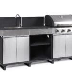 Cucina a Gas Annarita Antracite/Inox
