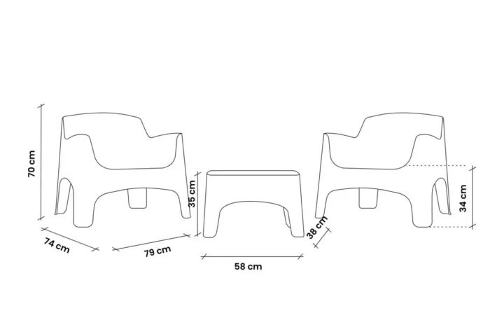 Set Salotto Ibiza Terrace - immagine 2