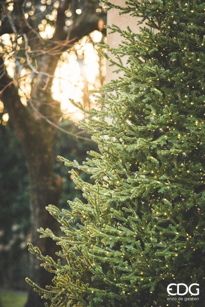 Albero Di Natale Edg Pino Lucciole 210 Cm Con 3100 Rice Led - Imagen 5