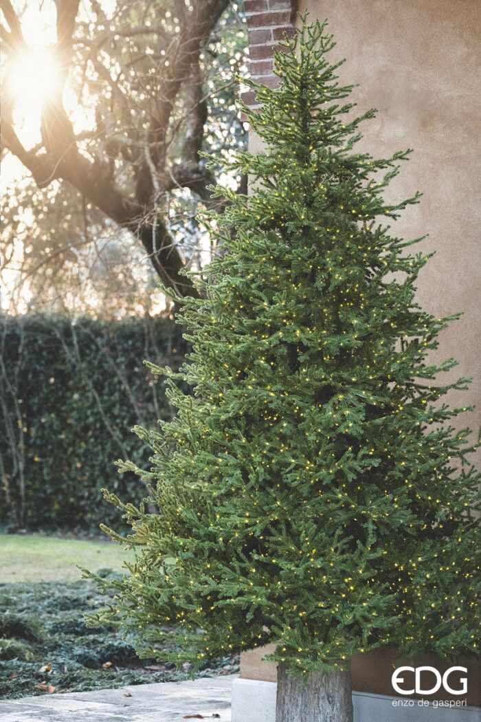 Albero Di Natale Edg Pino Lucciole 210 Cm Con 3100 Rice Led - Imagen 8