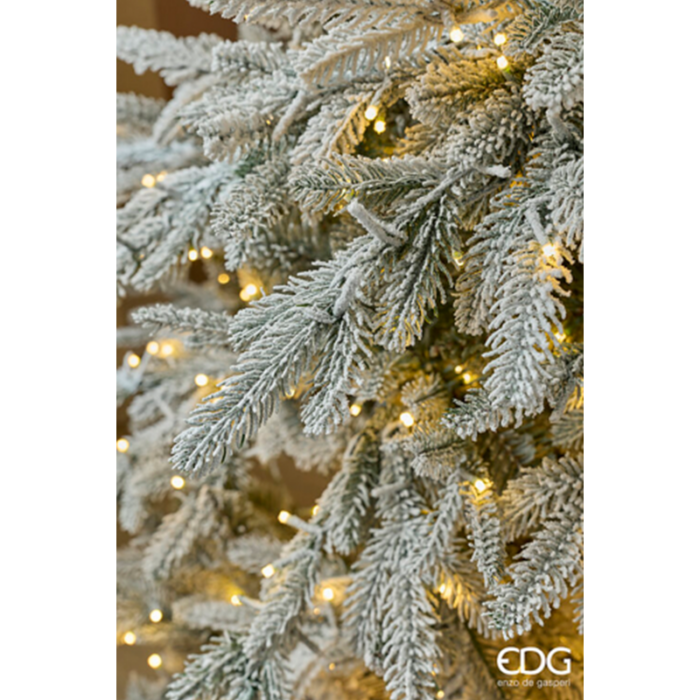 Albero Di Natale Edg Pino Cortina Innevato 270 Cm Con 4500 Mini Led – Bild 2
